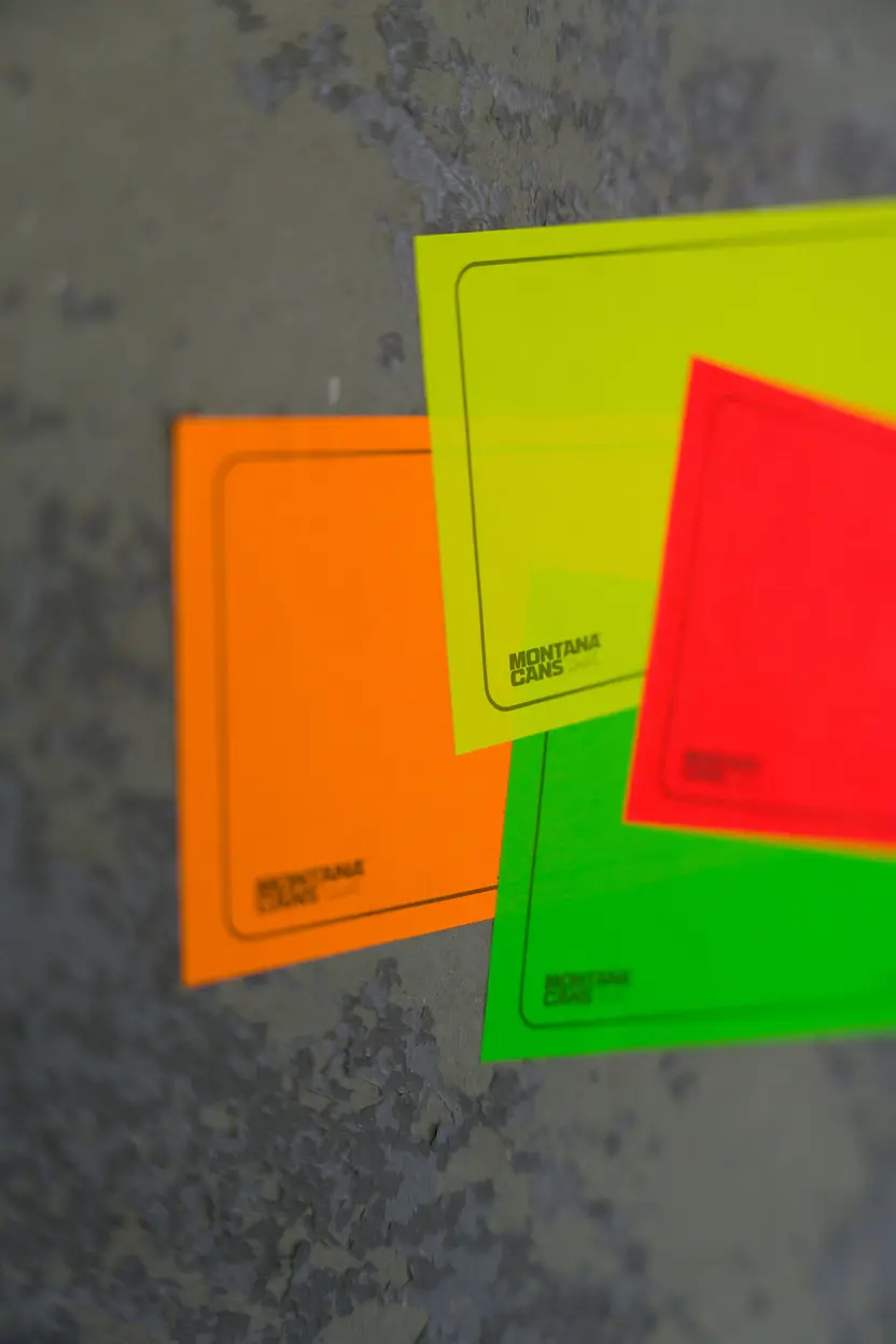 Montana Neon Blank Sticker Pack 3