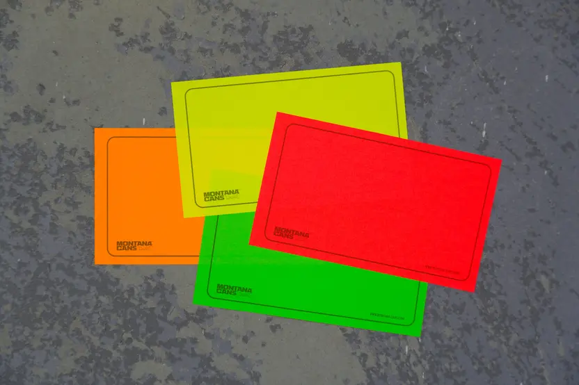 Montana Neon Blank Sticker Pack 4