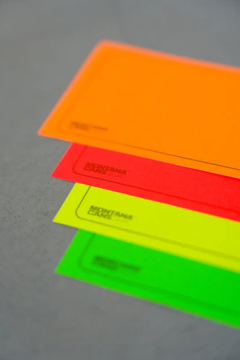 Montana Neon Blank Sticker Pack 2