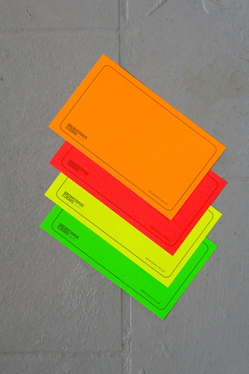Montana Neon Blank Sticker Pack 5