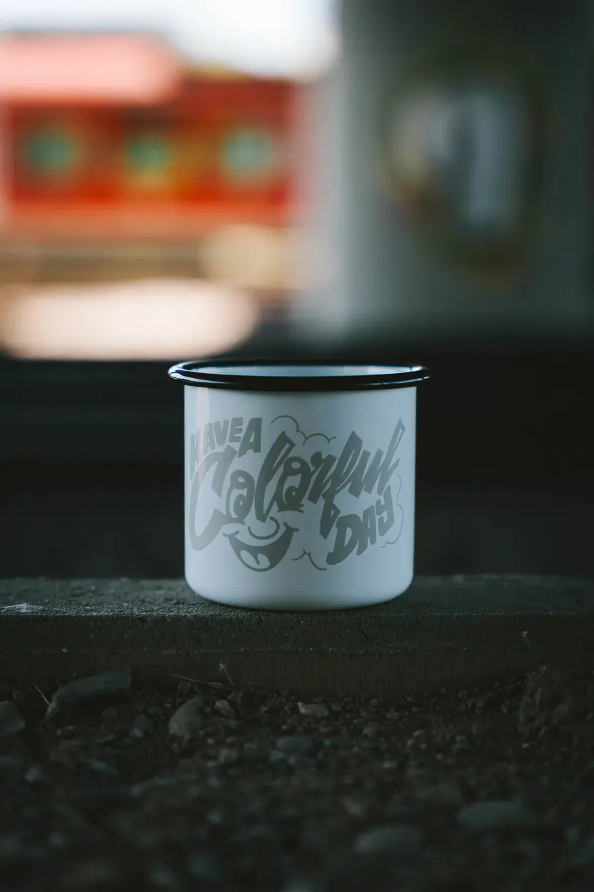 Montana Enamel Mug “Have A Colorful Day” 7
