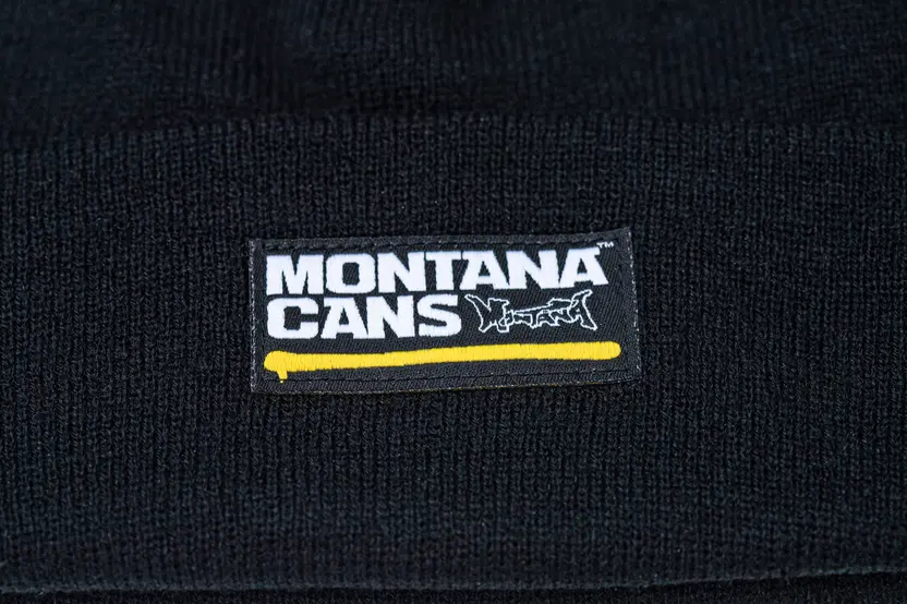 Montana Beanie Logo Line Black 3