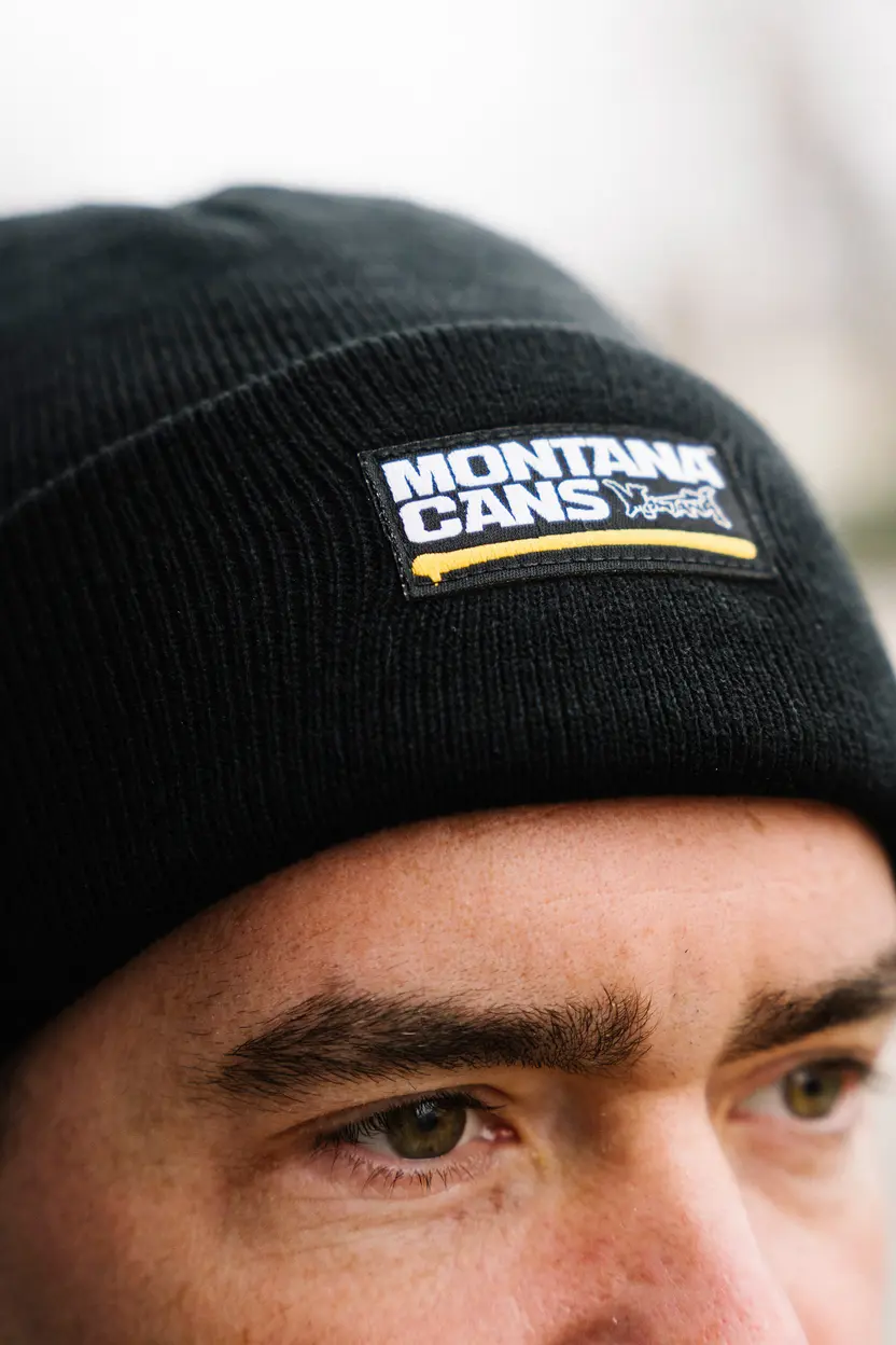 Montana Beanie Logo Line Black 5