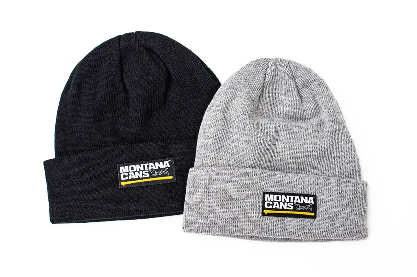 Montana Beanie Logo Line Black 2