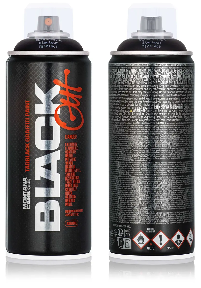 Montana BLACKOUT Tarblack 400ml 2