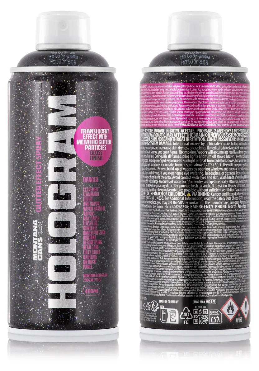 Montana HOLOGRAM Glitter 400ml 2