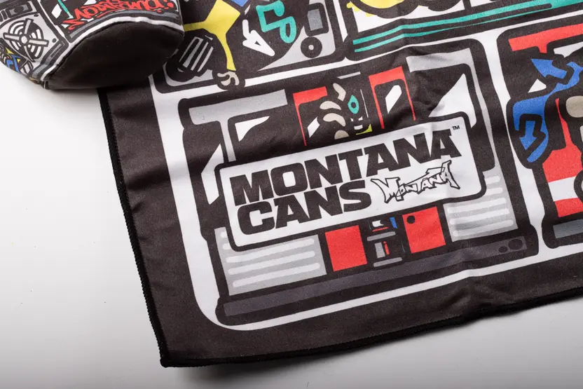 Montana Beach Towel - Traffic Jam by Bobby Analog 3