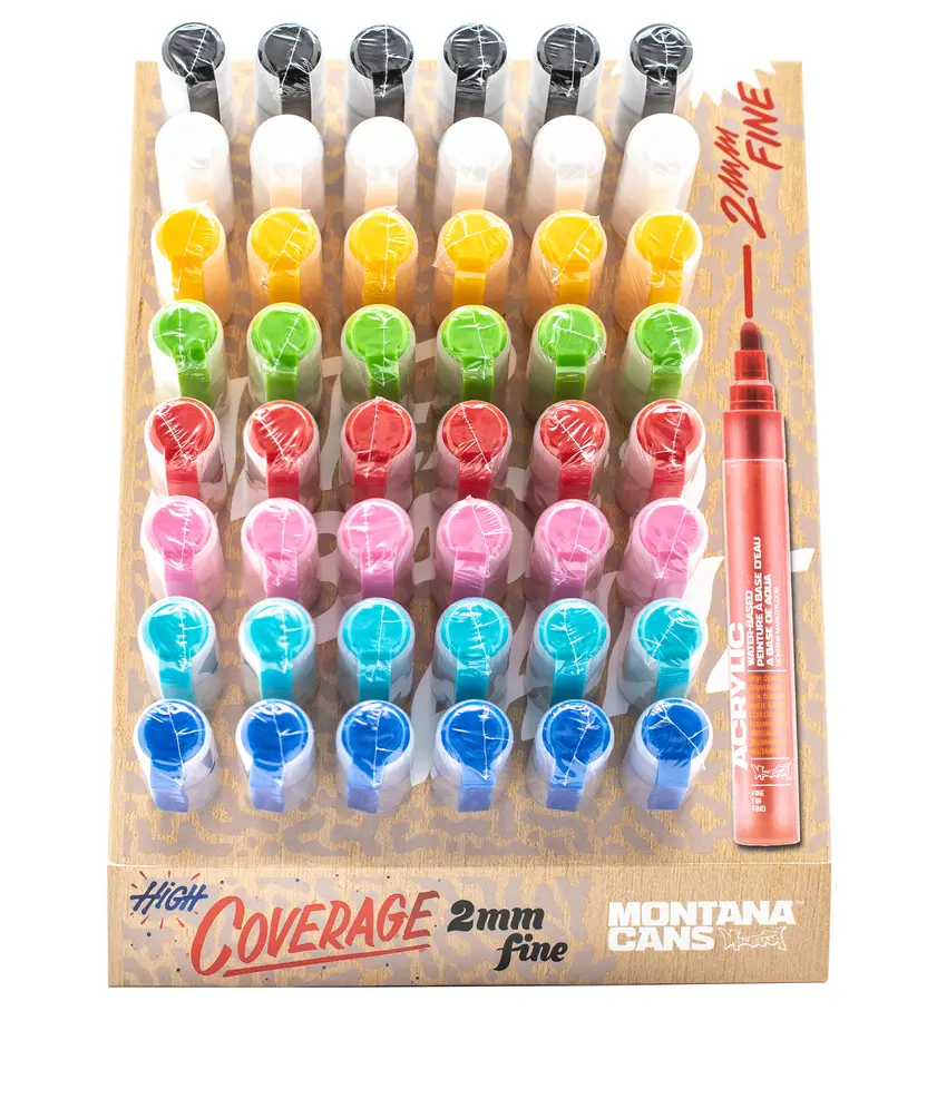 Montana ACRYLIC Marker 2mm Action Display Basic