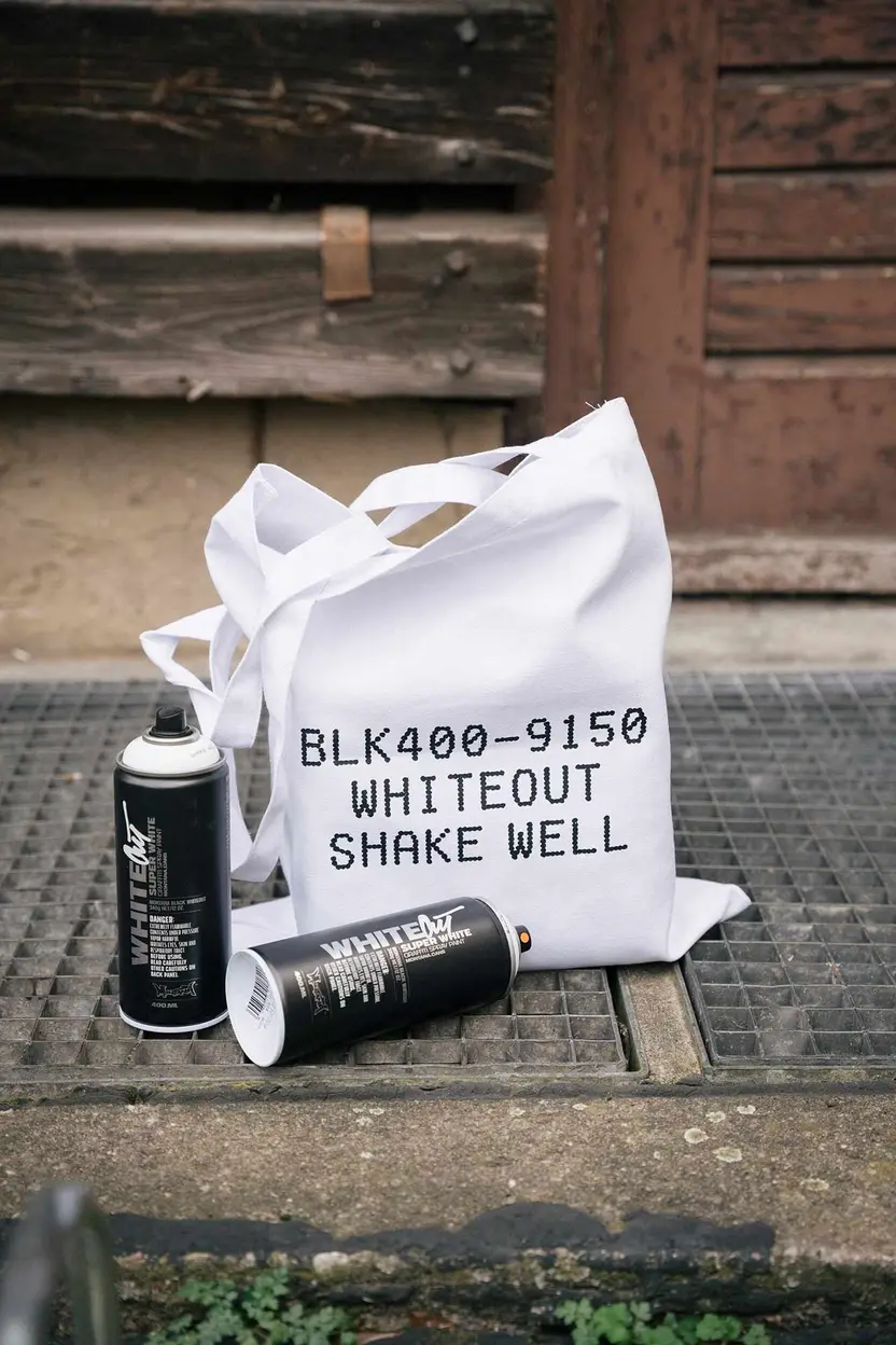Montana Cotton Bag Donut Print - 9150 Whiteout 4