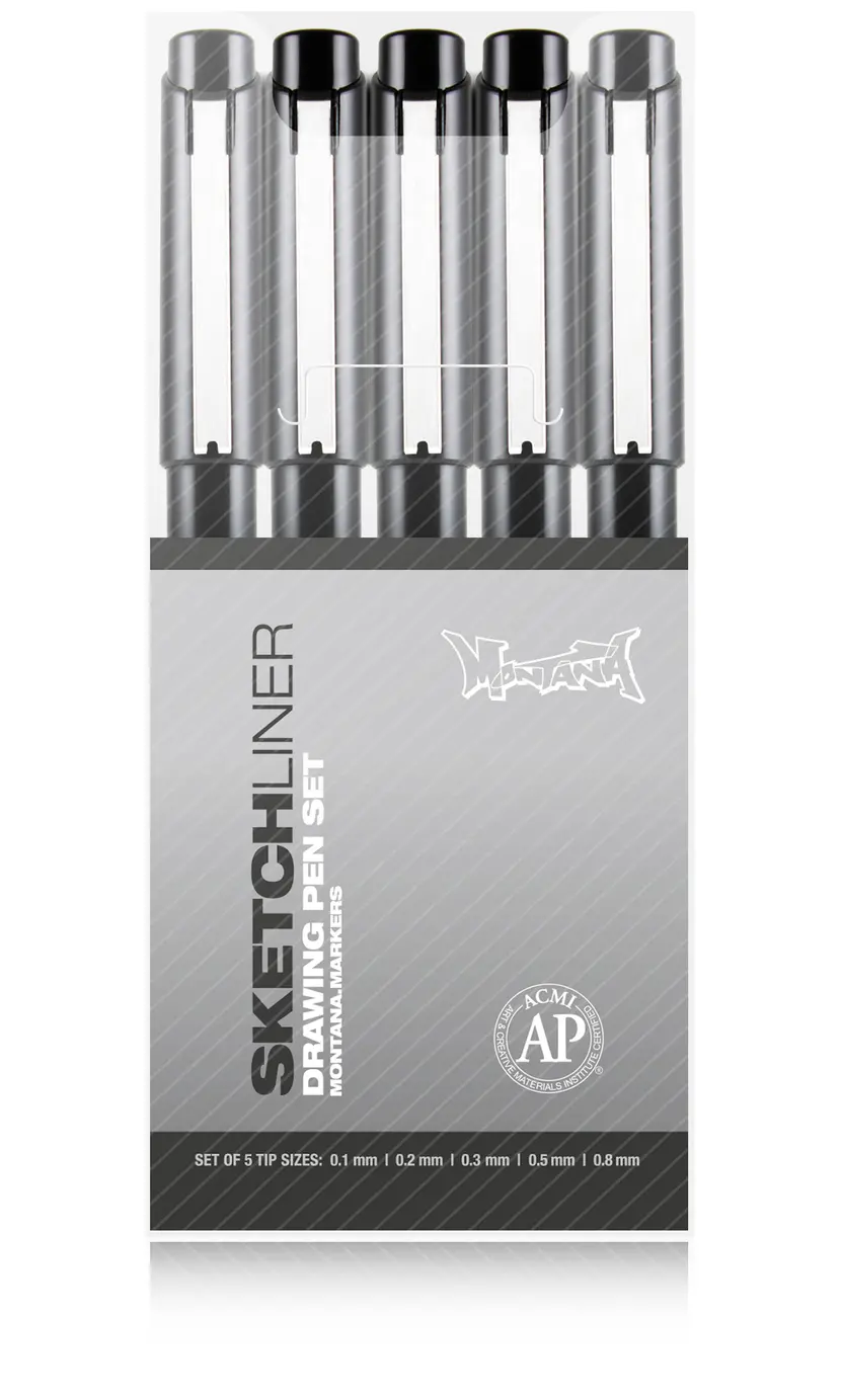 Montana SketchLiner 5er Set