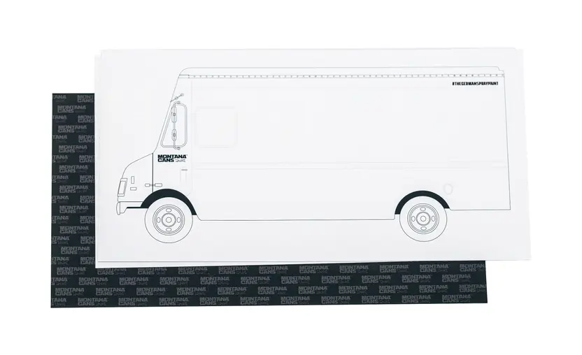 Montana Tag Van Sticker Pack 3