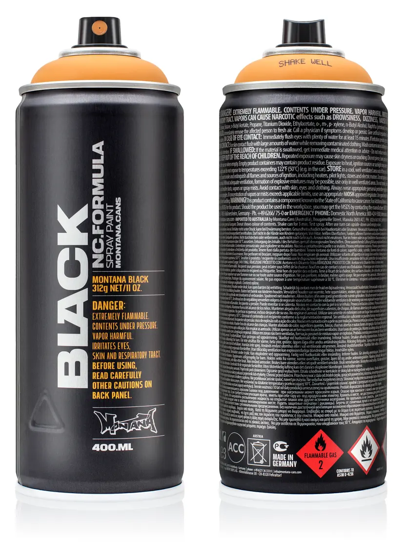 Montana BLACK Farbtöne 400ml