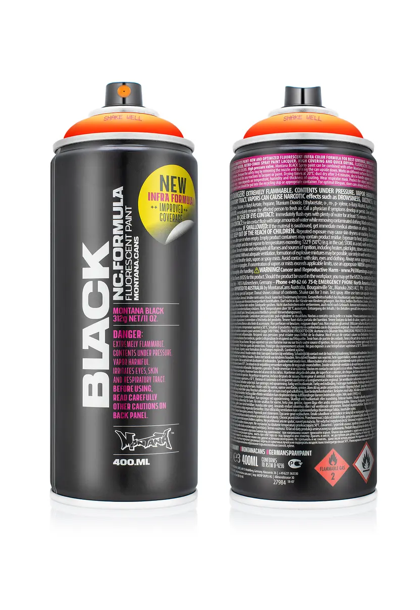 Montana BLACK 400ml - Infra Colors 8