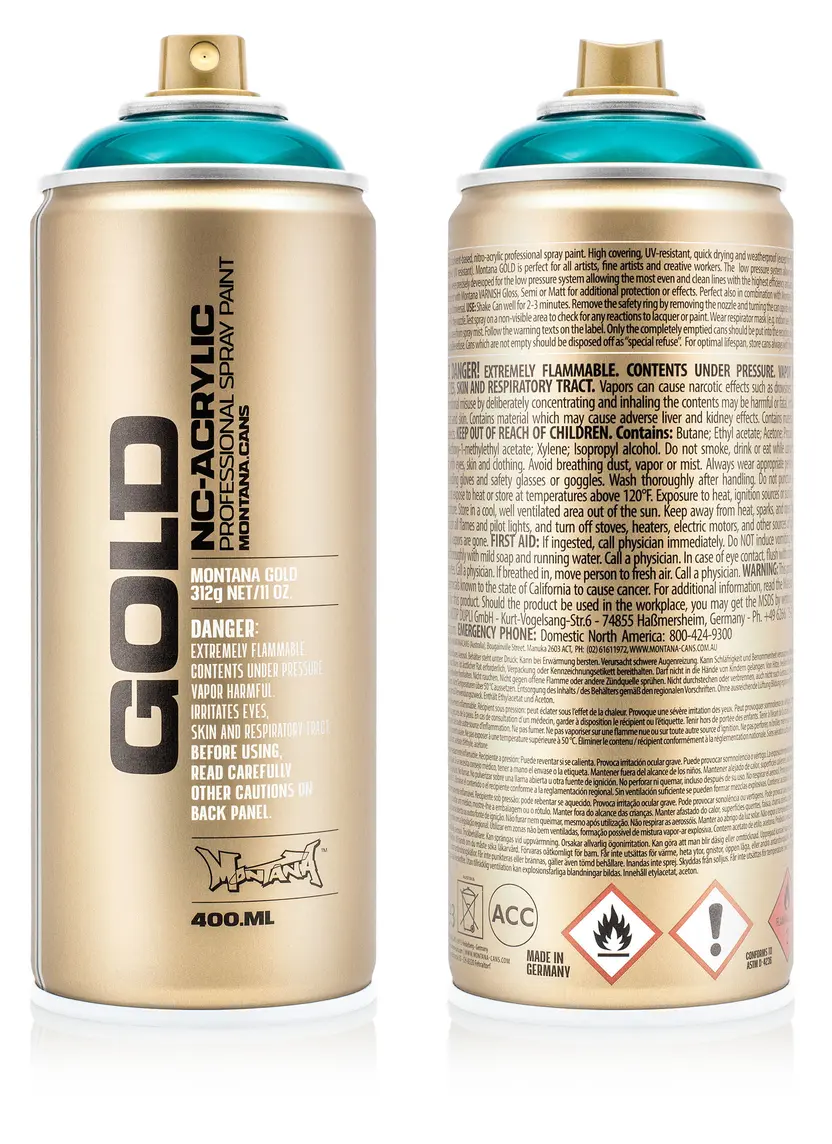 Montana GOLD 400ml - Transparent Colors