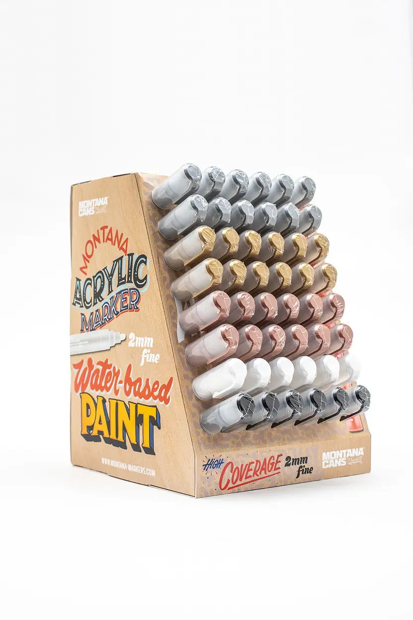 Montana ACRYLIC Marker 2mm Action Display Metallic 4