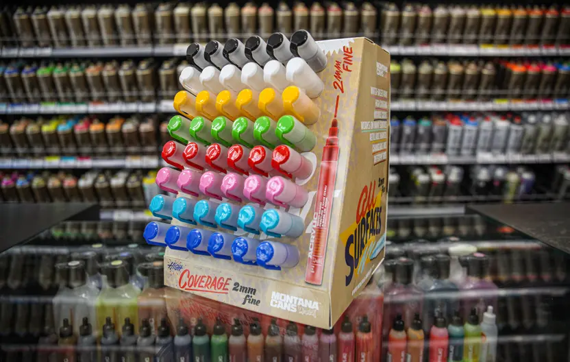 Montana ACRYLIC Marker 2mm Action Display Basic 5