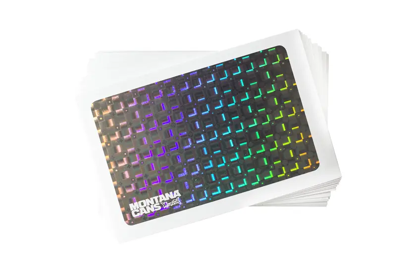 Montana 3D Hologram Eggshell Sticker 3
