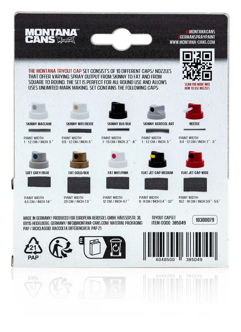 Montana Tryout Cap Set 2