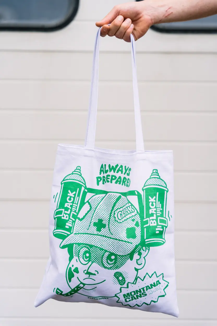 Montana Cotton Bag - "ALWAYS PREPARED" by CLOAKWORK 3