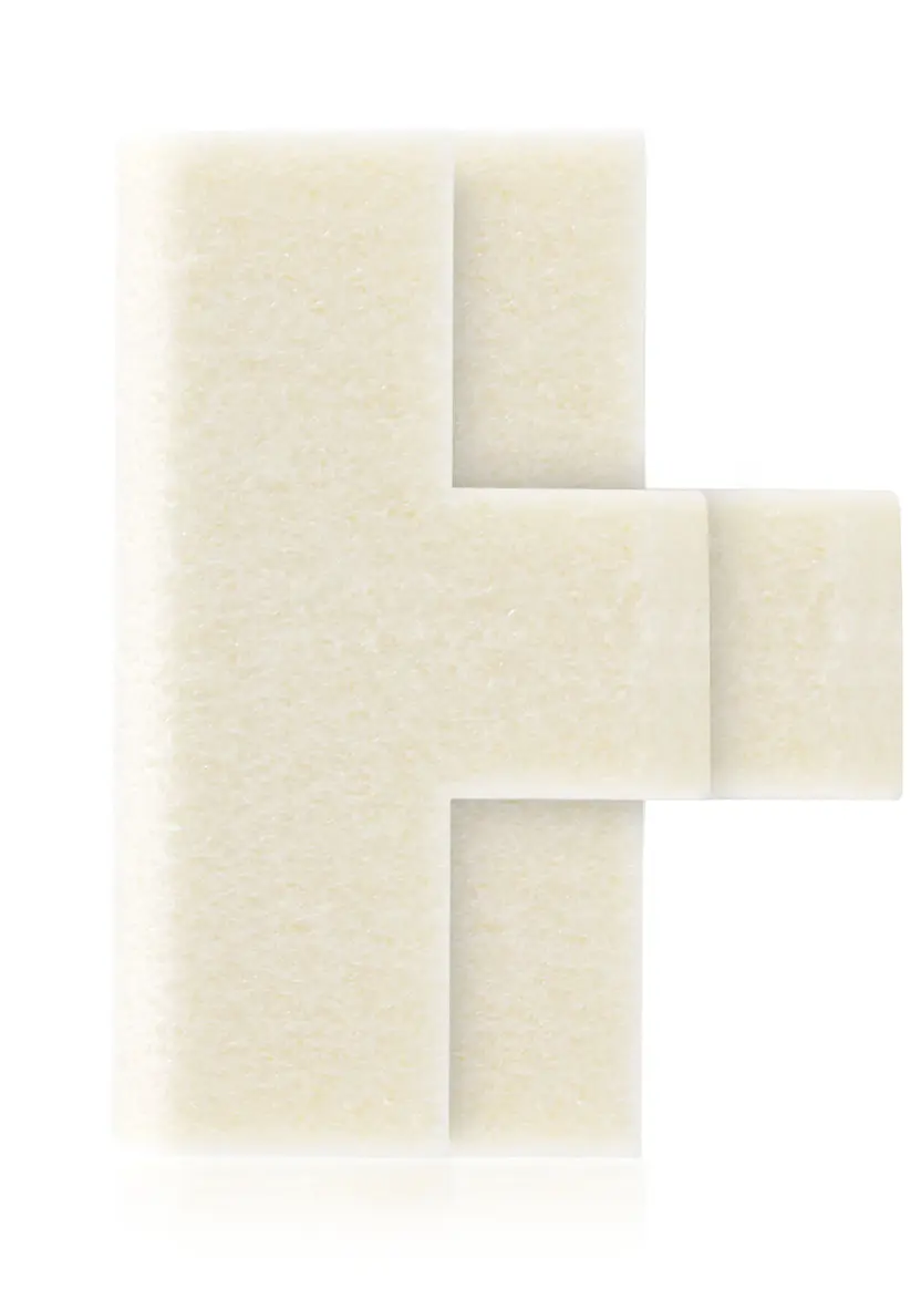 ACRYLIC Tip Set 50mm Extra Broad 3