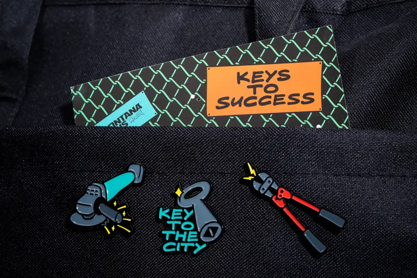 Montana Pin Set - KEY TO THE CITY 3