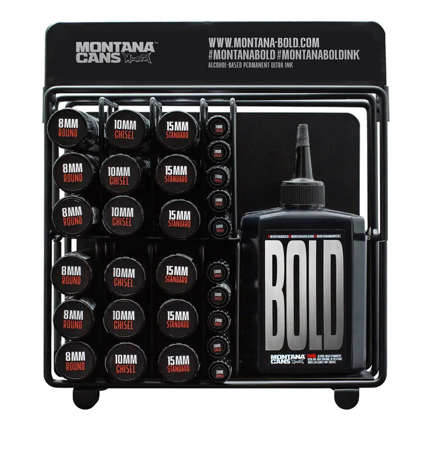 Montana BOLD Marker & Refill Rack 2