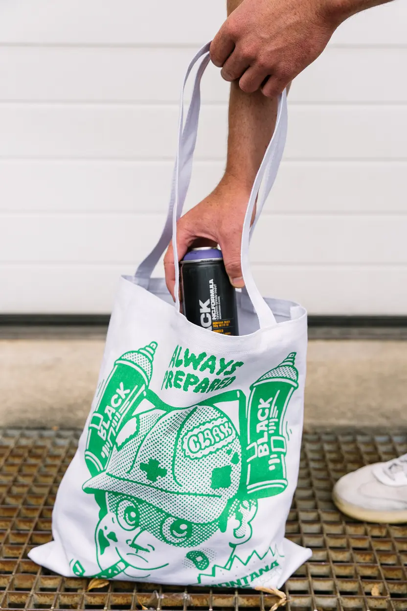 Montana Cotton Bag - "ALWAYS PREPARED" by CLOAKWORK 4