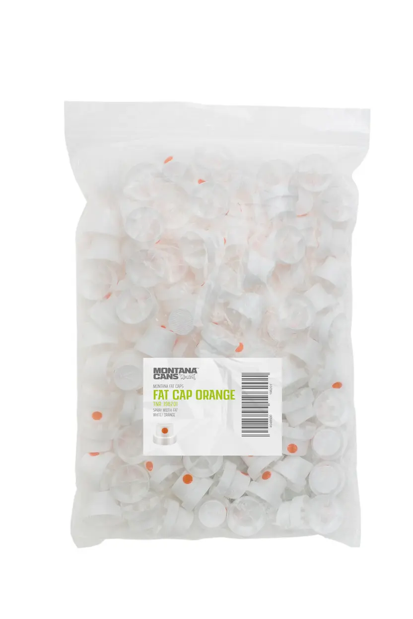 Montana Fat Cap White/Orange 2