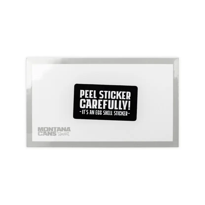 Montana Eggshell Sticker White 2