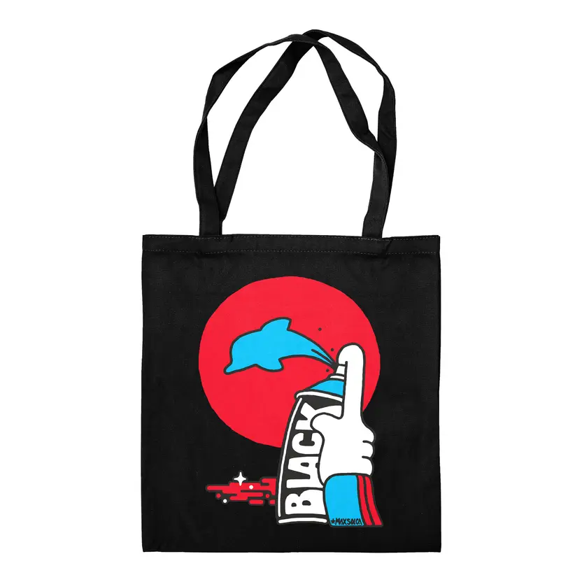 Montana Baumwolltasche "Dolphin" von Max Solca 2