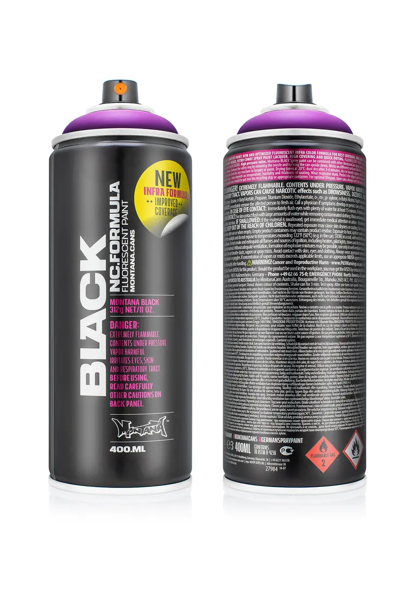 Montana BLACK 400ml - Infra Colors 5