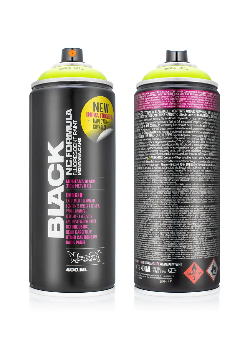 Montana BLACK 400ml - Infra Colors 9