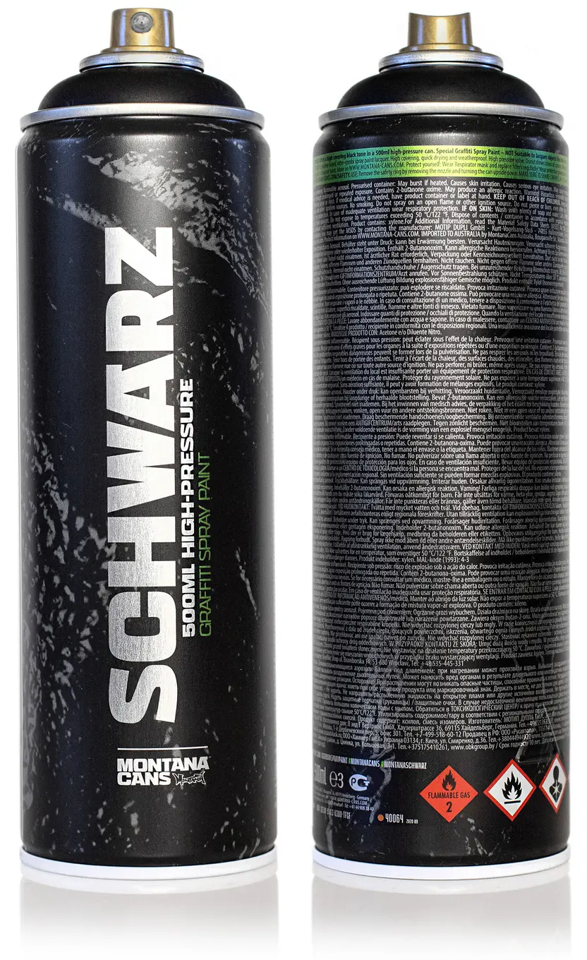 Montana SCHWARZ 500ml